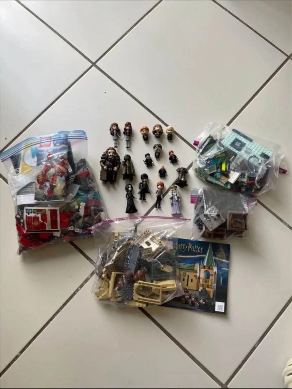 LEGO Harry Potter Marvel Avengers Minifigure Building Set Figures